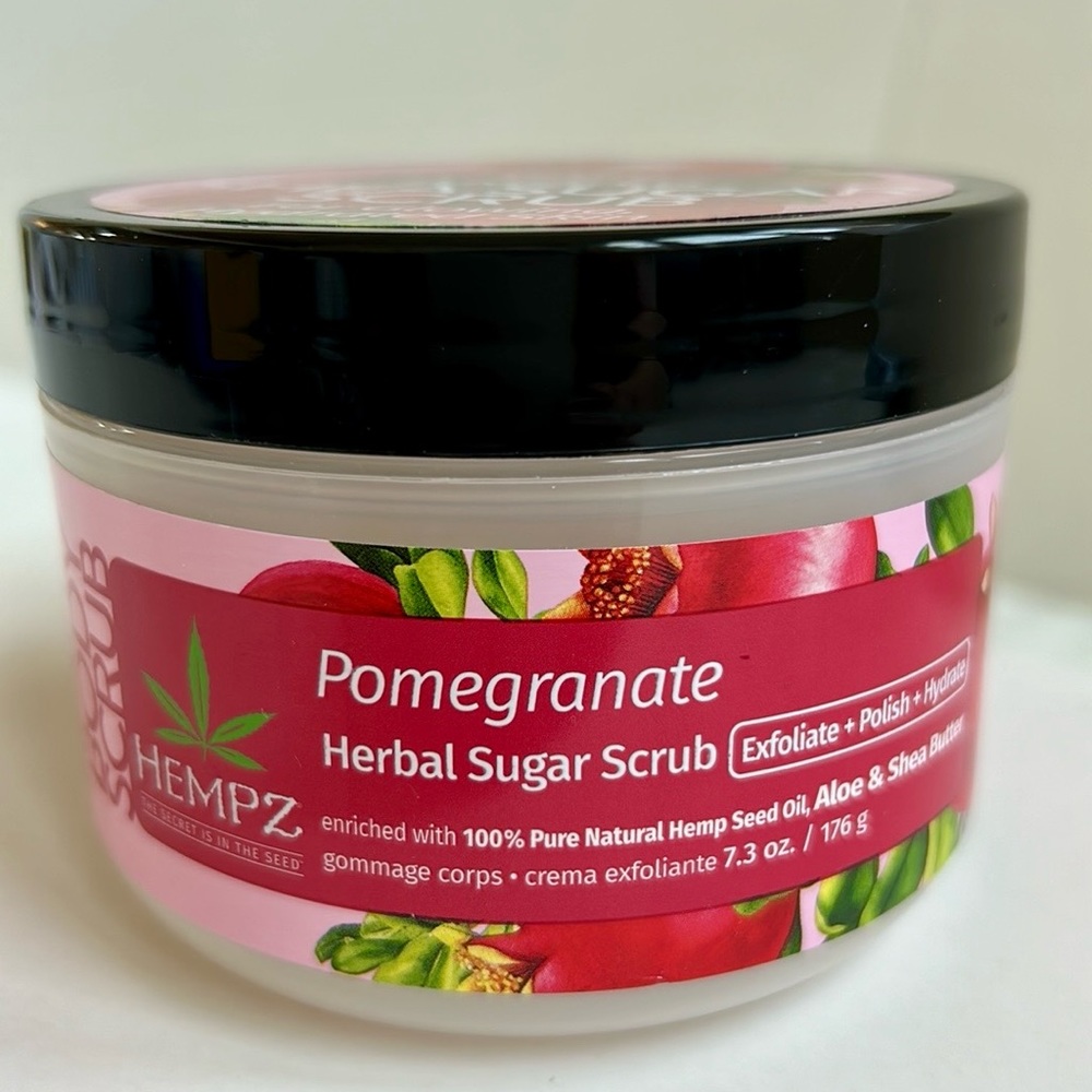 HEMPZ Luxurious Shea Sugar Scrub - Pomegranate